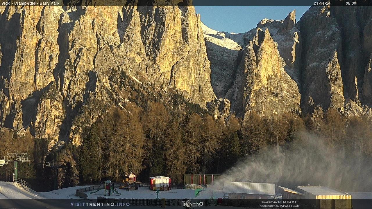 Webcam a Vigo di Fassa - Trentino