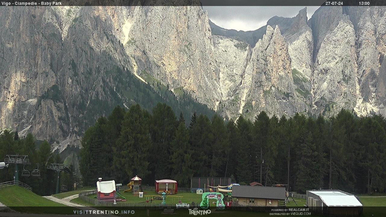 Webcam a Vigo di Fassa - Trentino