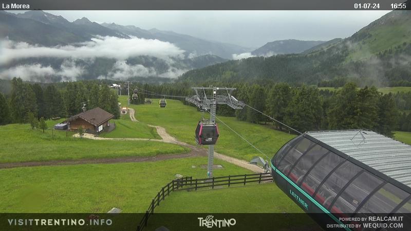 Webcam Moena - Lusia - Castelir Bergstation